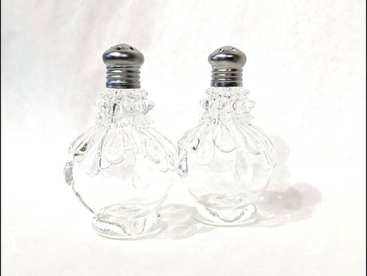 Salt and Pepper Shakers - Icicle pattern